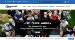 Desktop Screenshot of lh-syke.de