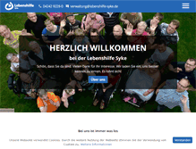Tablet Screenshot of lh-syke.de